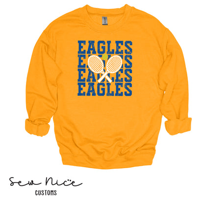 SP Eagles Stacked- Unisex Adult/Youth Crewneck Sweatshirt