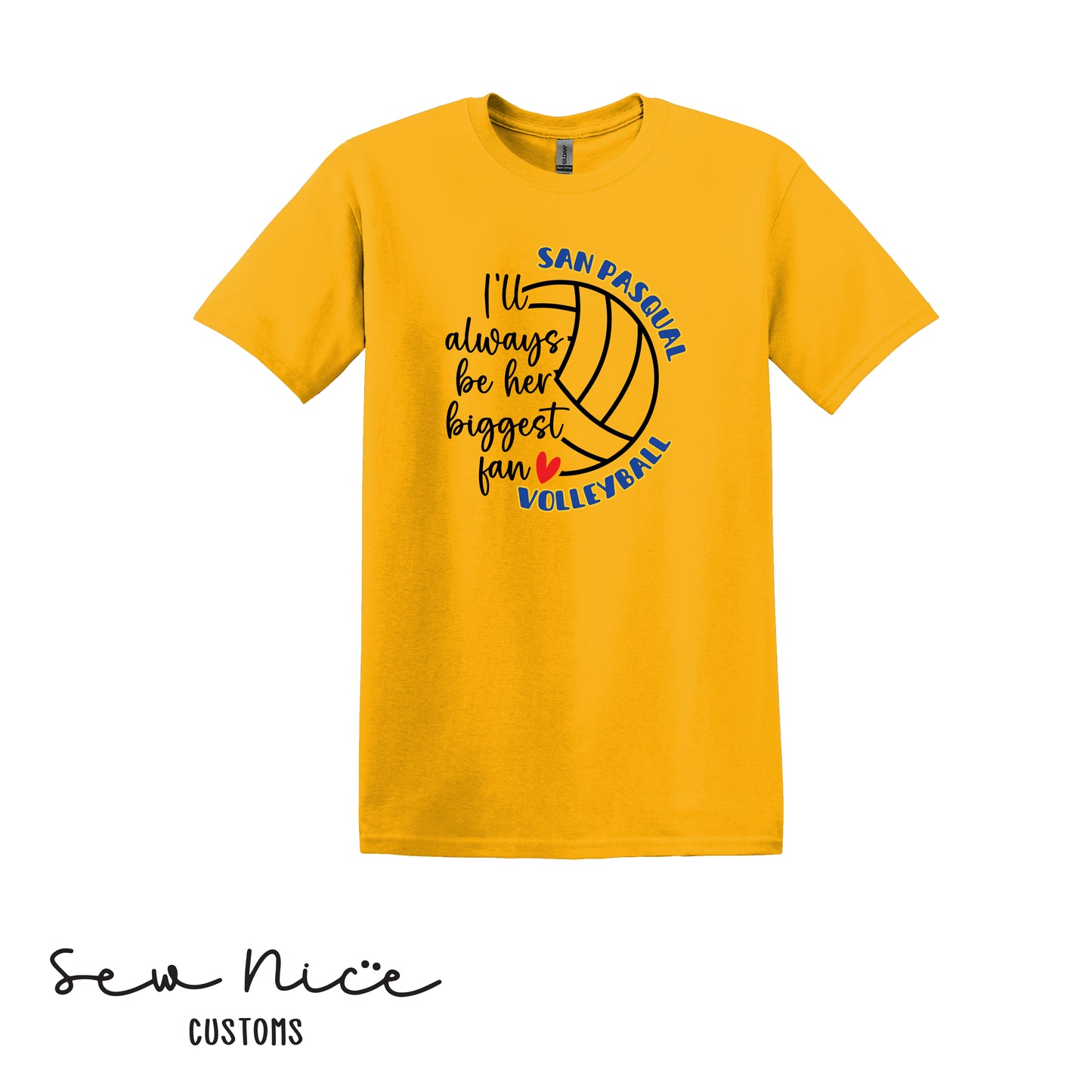 SP Volleyball Biggest Fan Adult/Youth Unisex T-Shirt