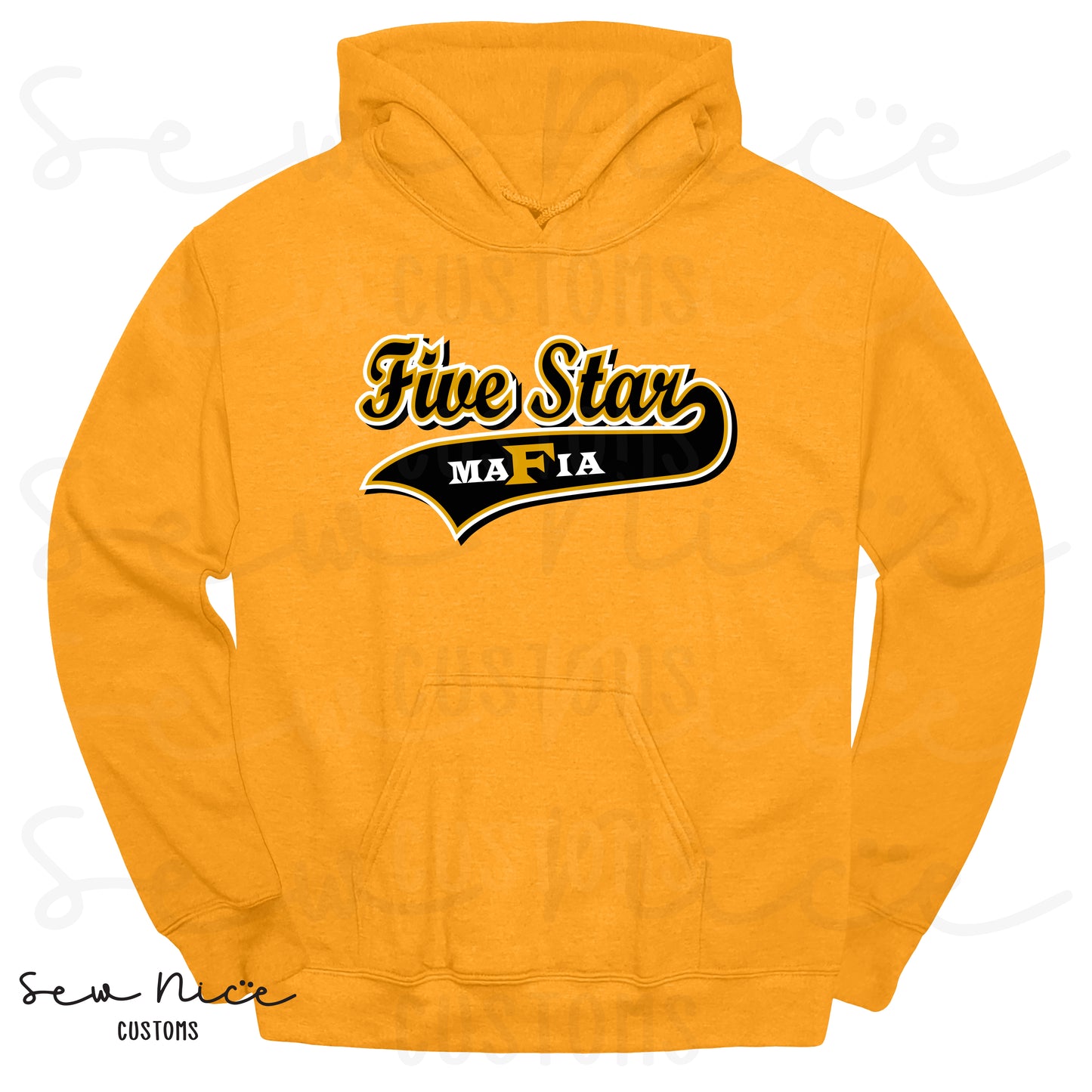Five Star Baseball- Unisex Hoodie