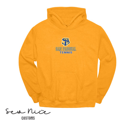 SP San Pasqual Tennis- Unisex Adult/Youth Hoodie