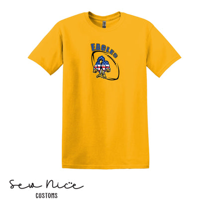 SP Eagles American Flag Robe-Unisex Adult/Youth T-Shirt