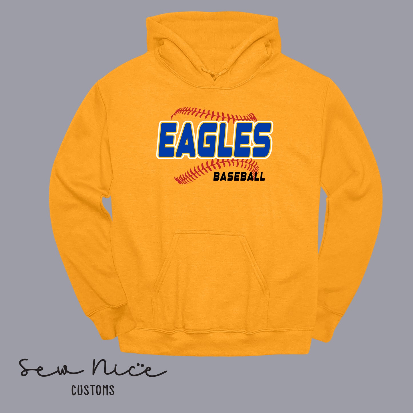 EAGLES Seam Design- Unisex Adult/Youth Hoodie