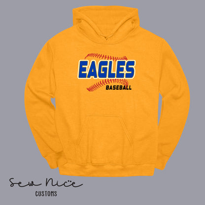 EAGLES Seam Design- Unisex Adult/Youth Hoodie