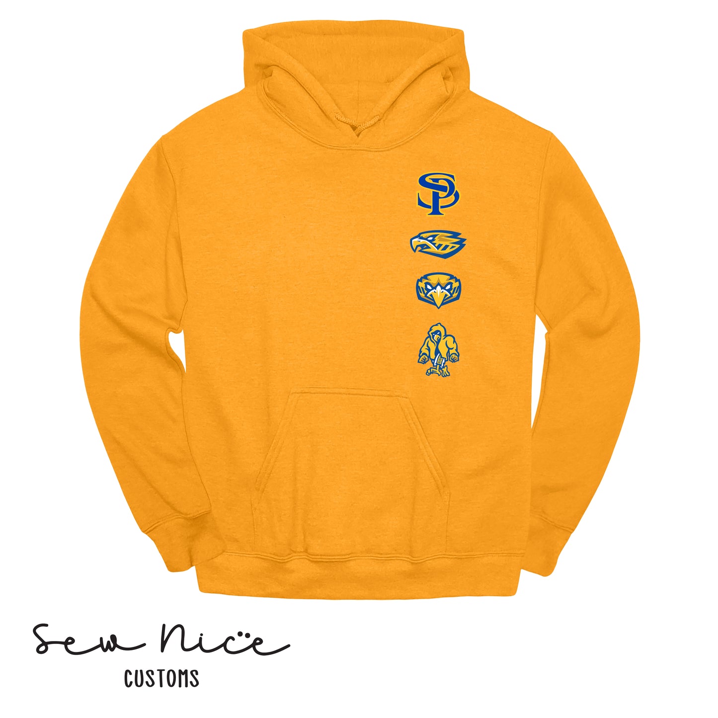 SP Row Log0- Unisex Adult/Youth Hoodie