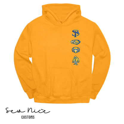 SP Row Log0- Unisex Adult/Youth Hoodie