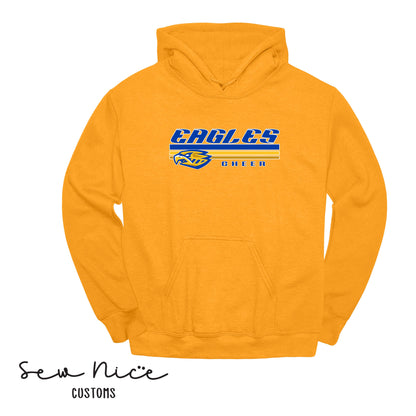 SP Eagles Lines Cheer- Unisex Adult/Youth Hoodie