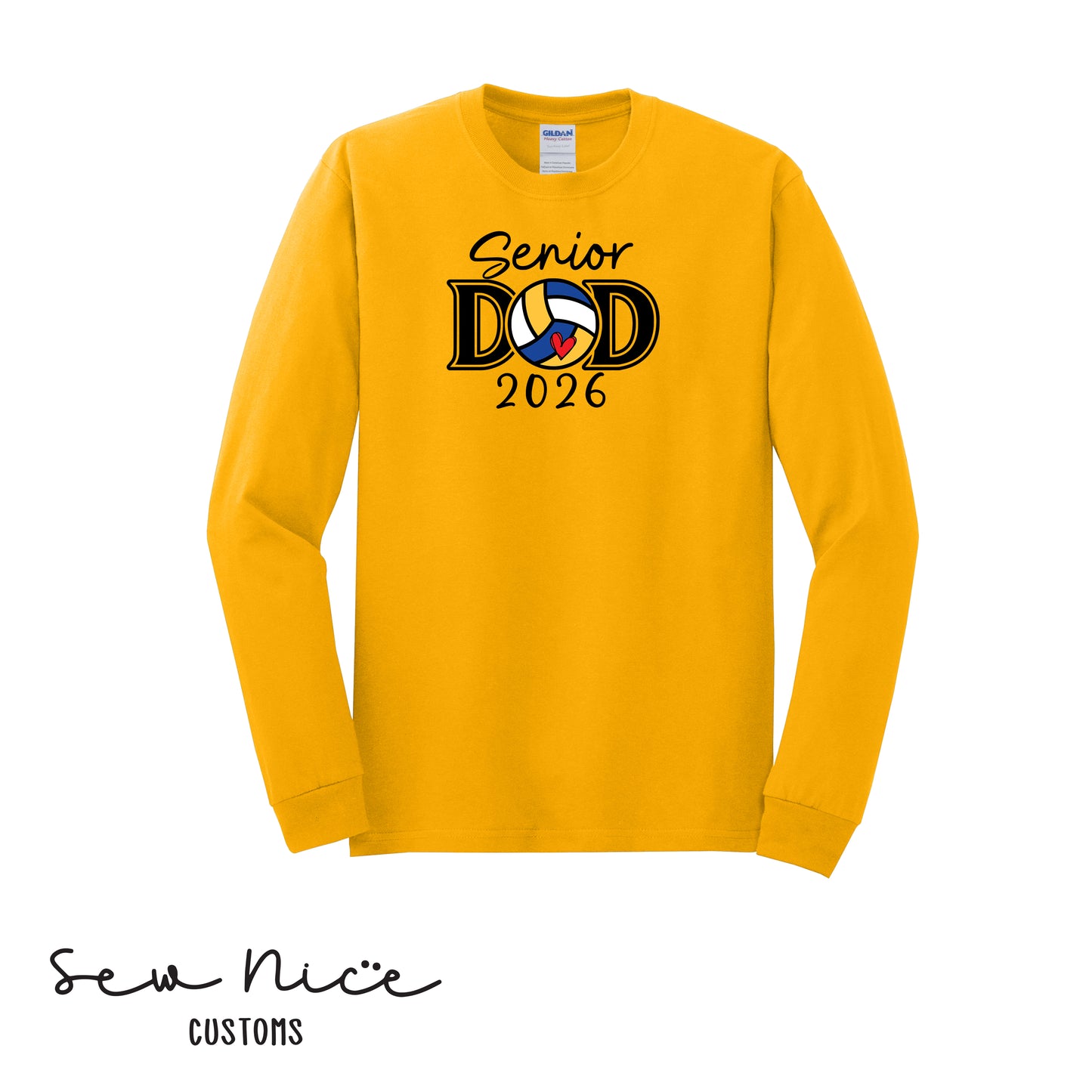 SP Senior DAD 2026 Adult Unisex Long Sleeve Shirt