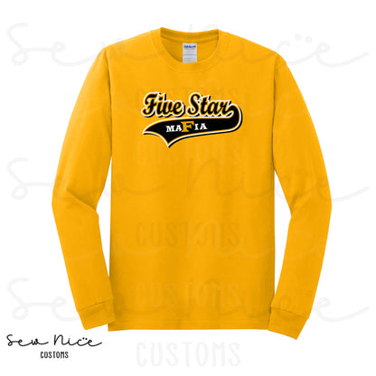 Five Star Baseball- Unisex Long Sleeve Shirt