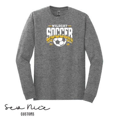 YOUTH Wildcat Soccer 2025- Long Sleeve Shirt