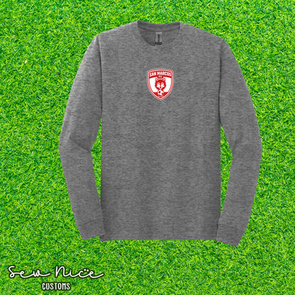 San Marcos FC- Unisex Adult/Youth Long Sleeve Shirt