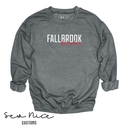Fallbrook Firefighters- Crewneck Sweatshirt