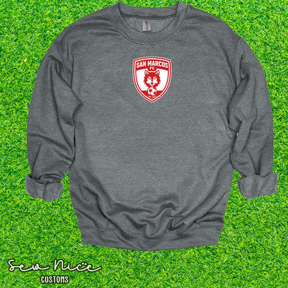 San Marcos FC- Unisex Adult/Youth Crewneck Sweatshirt