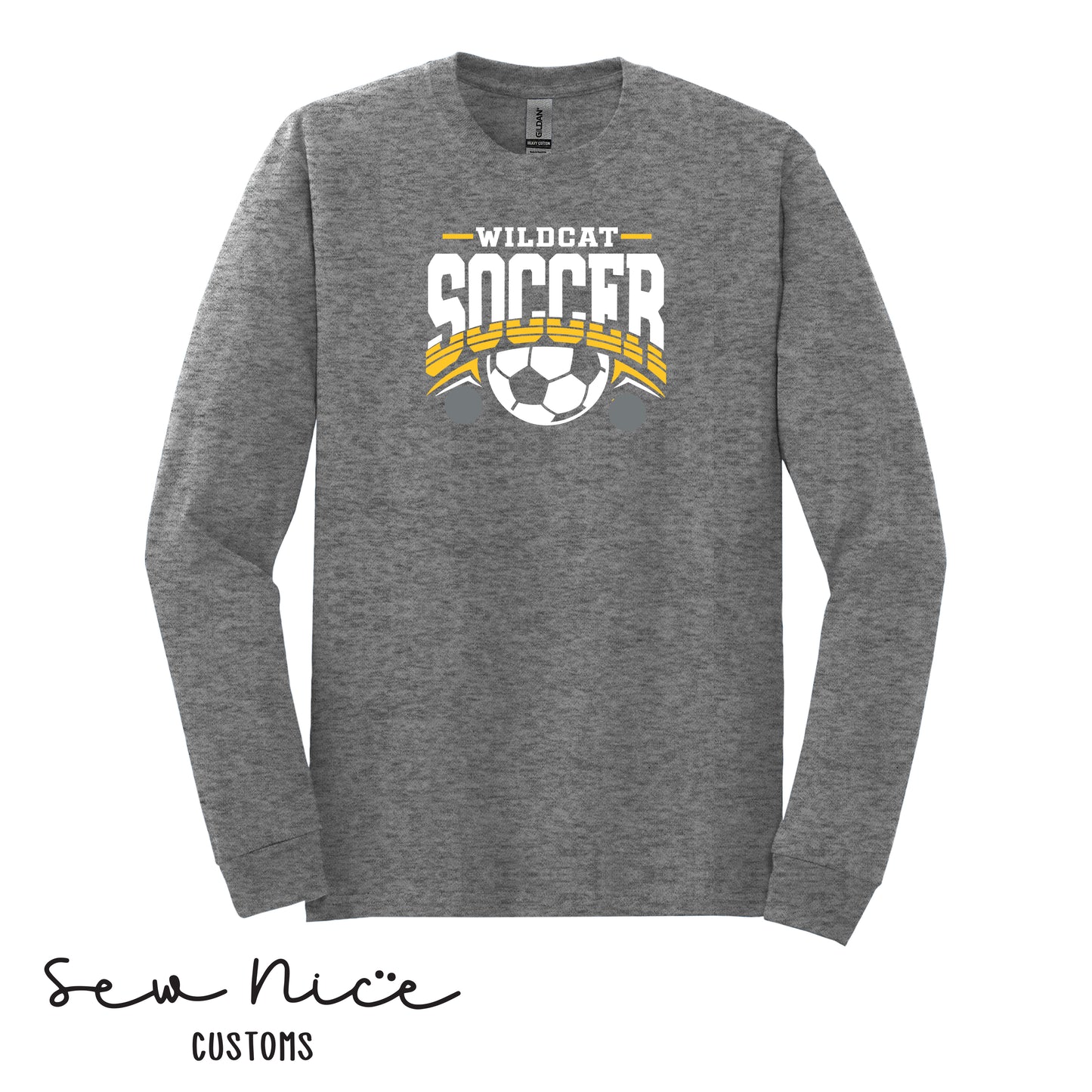 YOUTH Wildcat Soccer - Long Sleeve Shirt