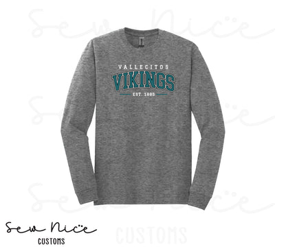 Vallecitos Varsity-Unisex Long Sleeve Shirt