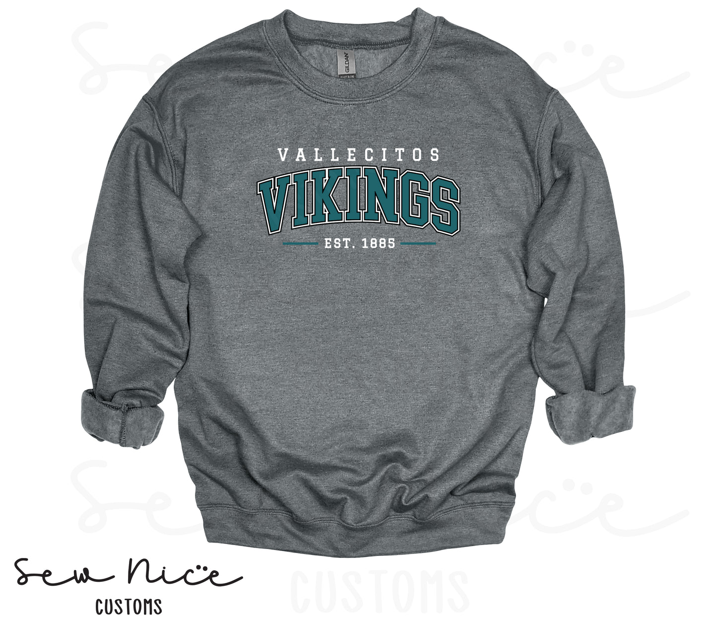Vallecitos Varsity- Unisex Crewneck Sweatshirt