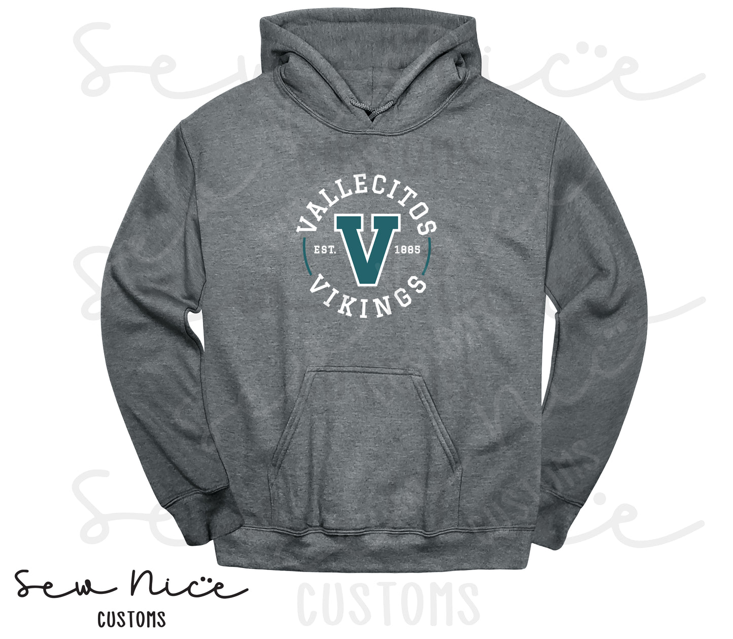 Vallecitos V-Logo- Unisex Hoodie