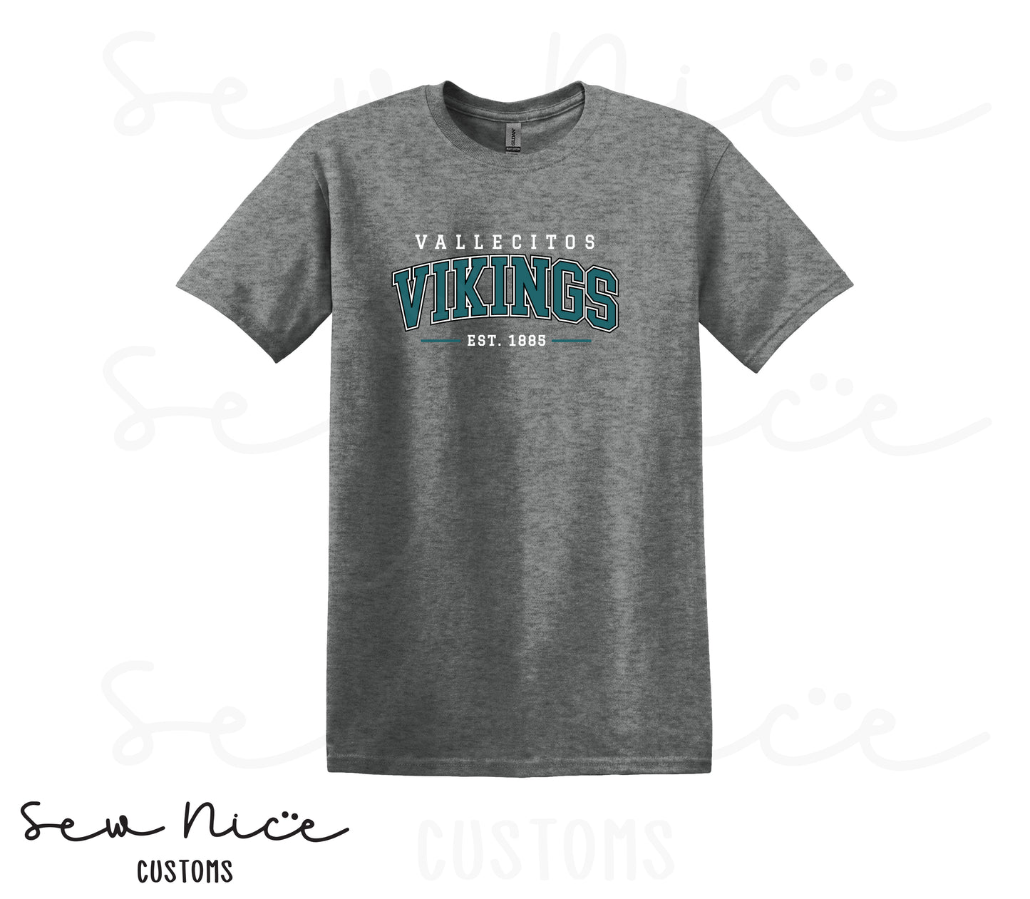 Vallecitos Varsity Logo -Unisex T-Shirt