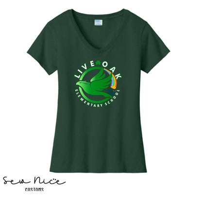 Live Oak St. Patrick's Day Women's V-Neck