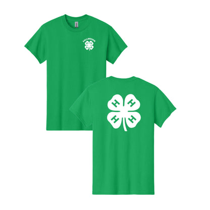 Clover 4H - ADULT Unisex Shirt - Left Chest/Back Design