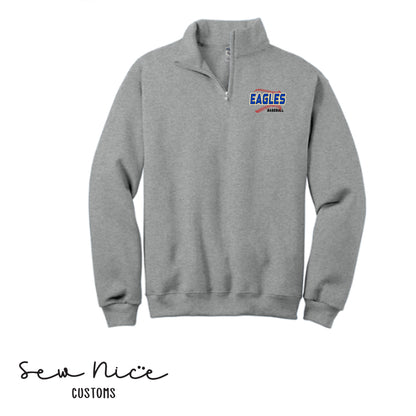 EAGLES Seam Design- Unisex Adult/Youth 1/4 Zip