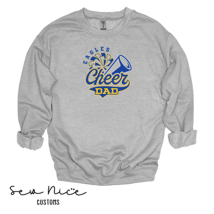 Eagles Cheer Dad- Unisex Adult Long Sleeve Shirt