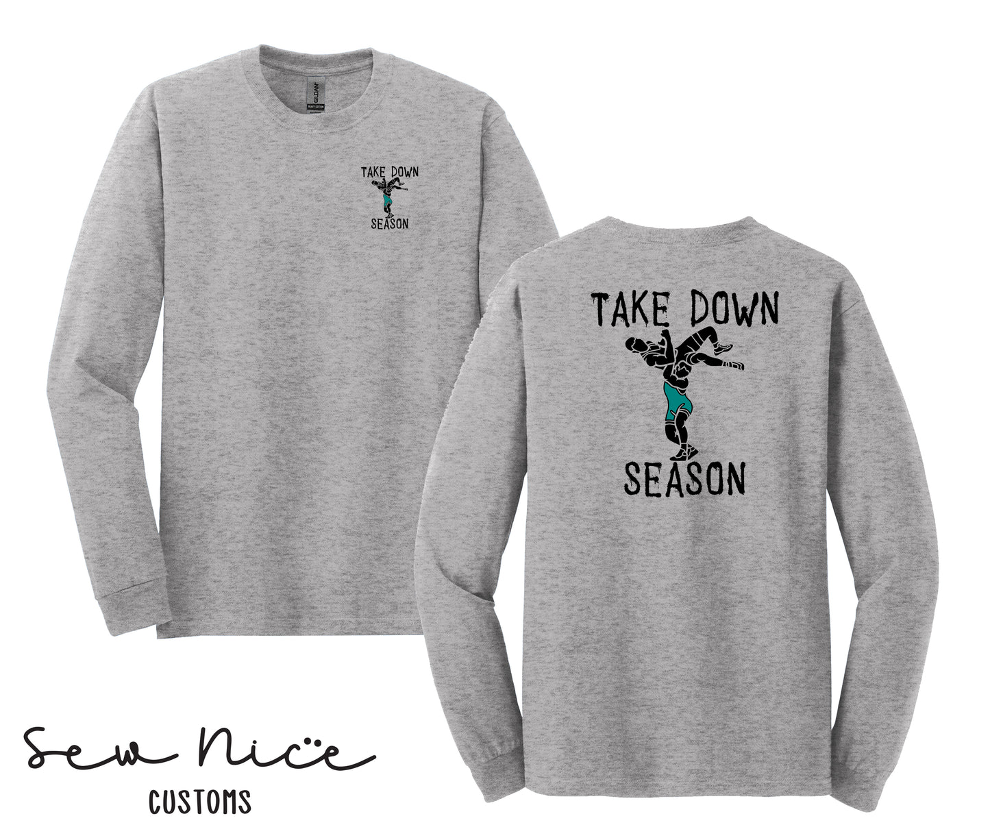 Guajome Take DOWN Design- Unisex Adult/Youth Long Sleeve Shirt
