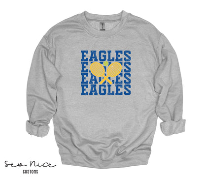 SP Eagles Stacked- Unisex Adult/Youth Crewneck Sweatshirt
