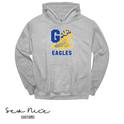GO CHEER Eagles- Unisex Adult/Youth Hoodie