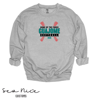 Guajome Seams Softball-Unisex Adult/Youth Crewneck