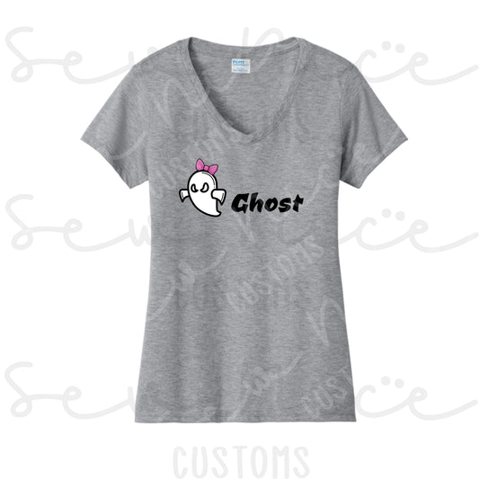 2026 Ghost Softball- Ladies V-Neck Shirt