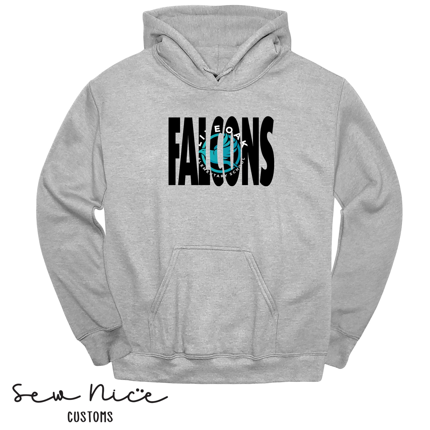 FALCON Inside Logo- Unisex Adult Hoodie