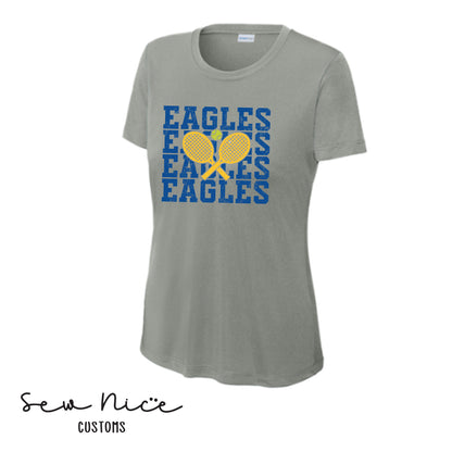 SP Eagles Stacked-  Ladies Dri Fit Shirt