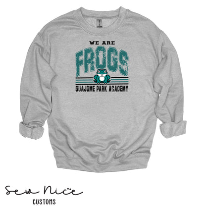 Guajome-Vintage We Are Frogs- Unisex Adult/Youth Crewneck Sweatshirt
