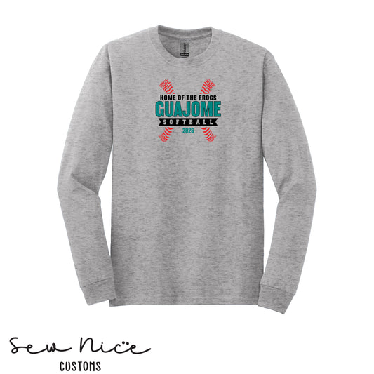 Guajome Seams Softball-Unisex Adult/Youth Long Sleeve Shirt