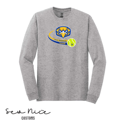SP Eagles Swoosh Tennis- Unisex Adult/Youth Long Sleeve Shirt