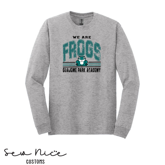 Guajome-Vintage We Are Frogs- Unisex Adult/Youth Long Sleeve Shirt