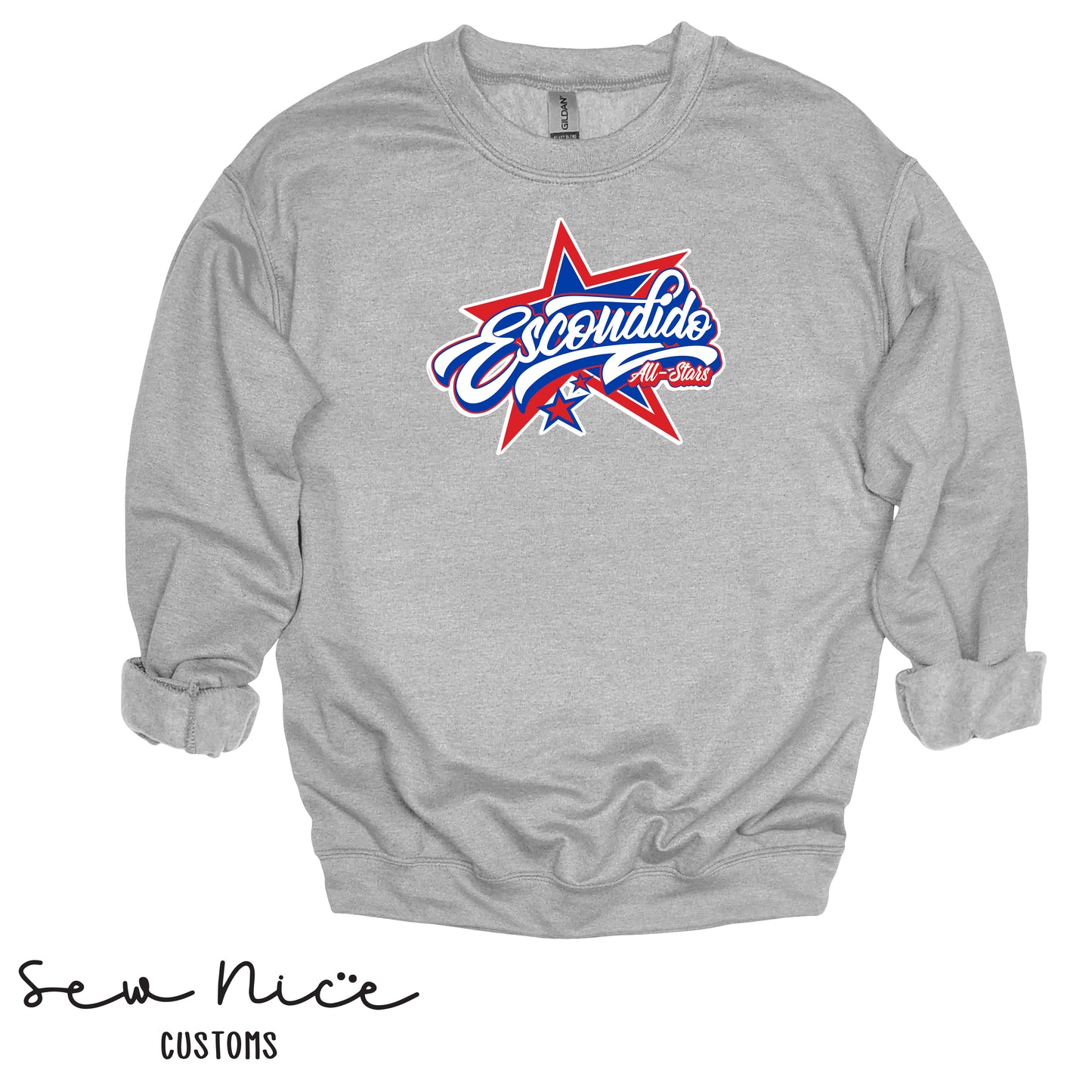 Escondido Star Logo- Unisex Crewneck Sweatshirt