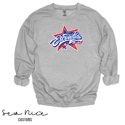 Escondido Star Logo- Unisex Crewneck Sweatshirt