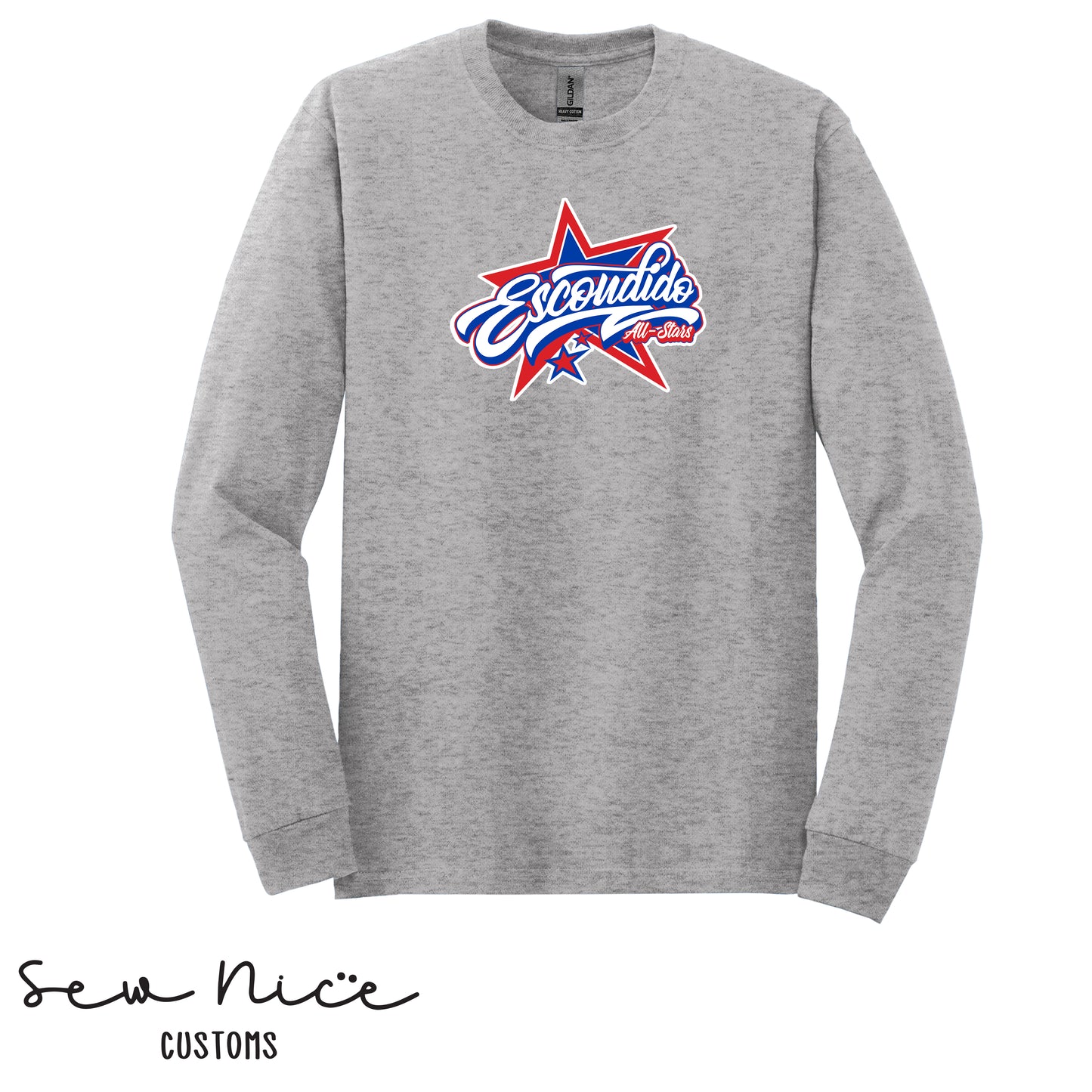 Escondido Star Logo- Unisex Long Sleeve Shirt