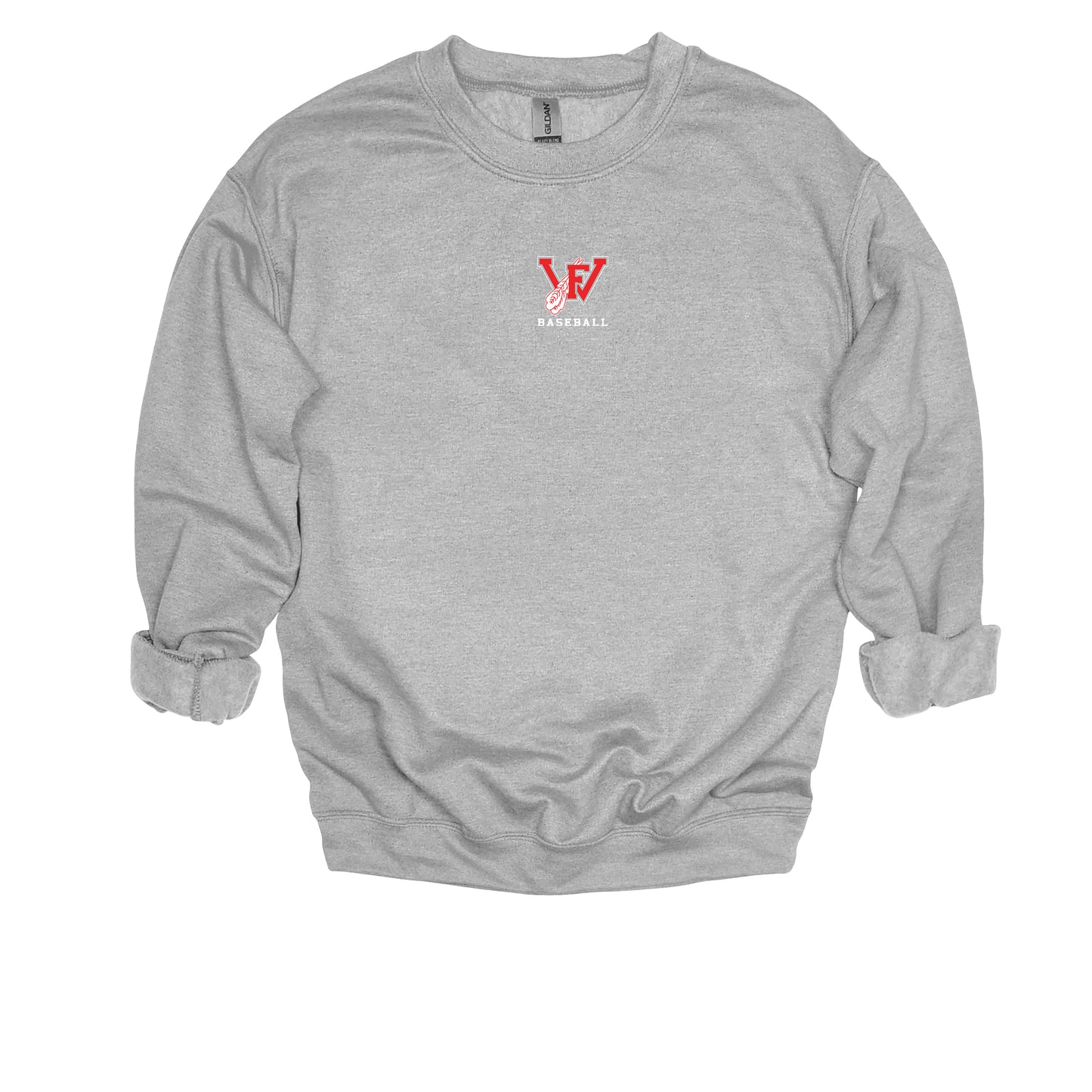 FW Small Center Chest Logo- Unisex Adult/Youth Crewneck Sweatshirt