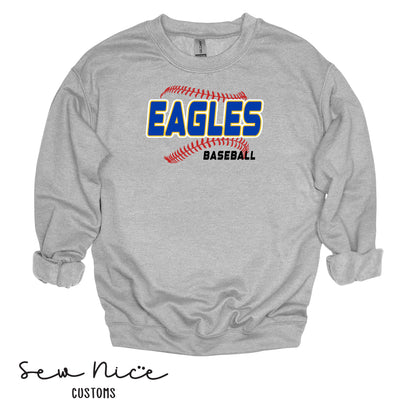 EAGLES Seam Design- Unisex Adult/Youth Crewneck Sweatshirt