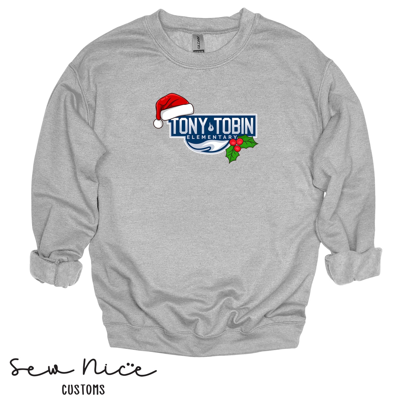 Tony Tobin Holiday-Unisex Adult/Youth Crewneck