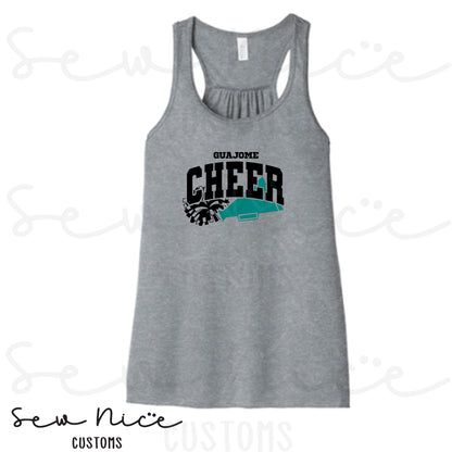 Guajome Megaphone Design- Ladies Flowy Tank Top