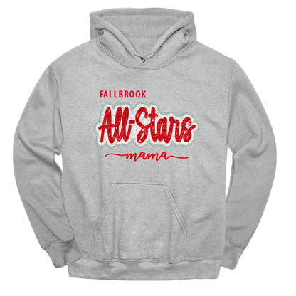 Fallbrook All Stars Glitter Applique