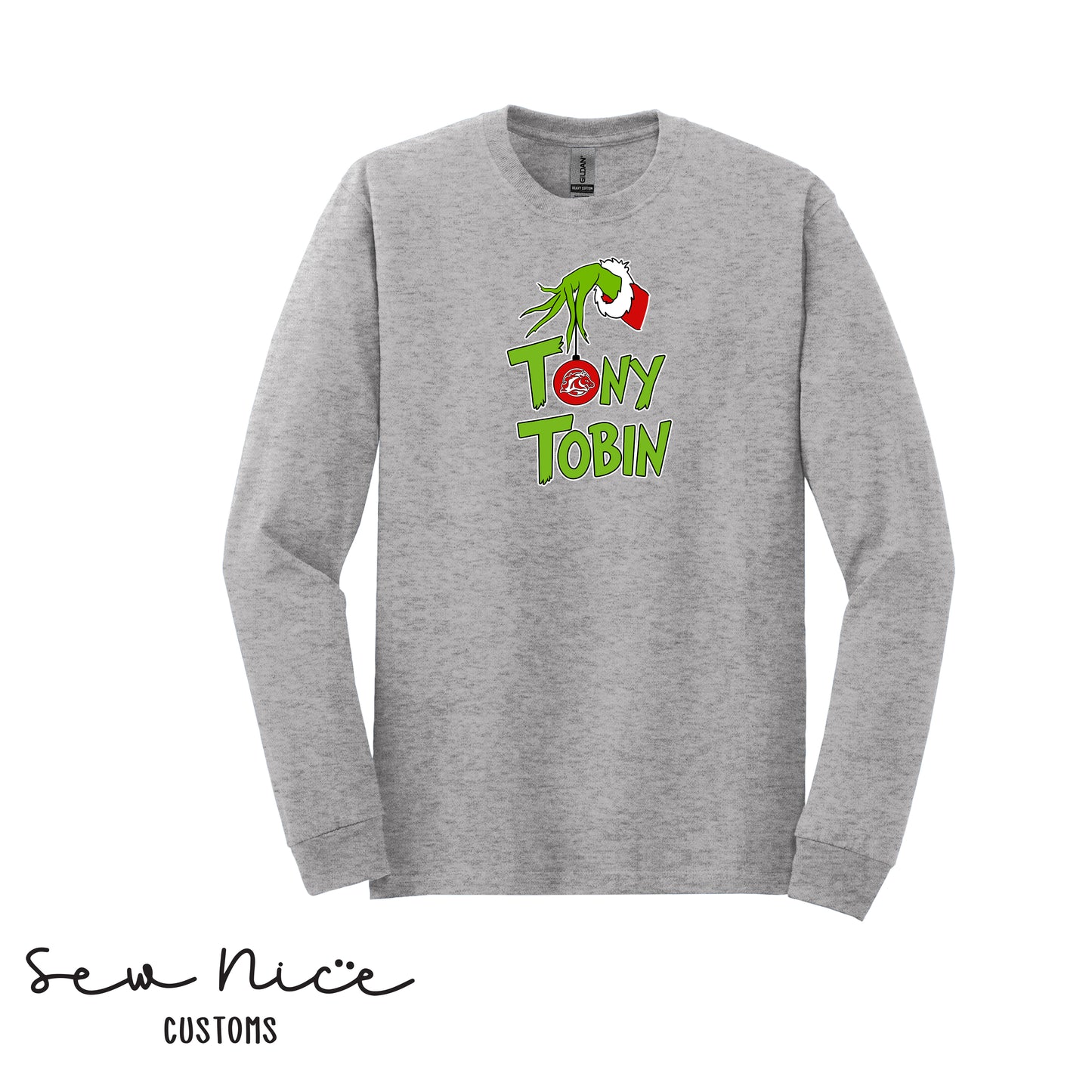 Tony Tobin Grinch- Unisex Adult/Youth Long Sleeve