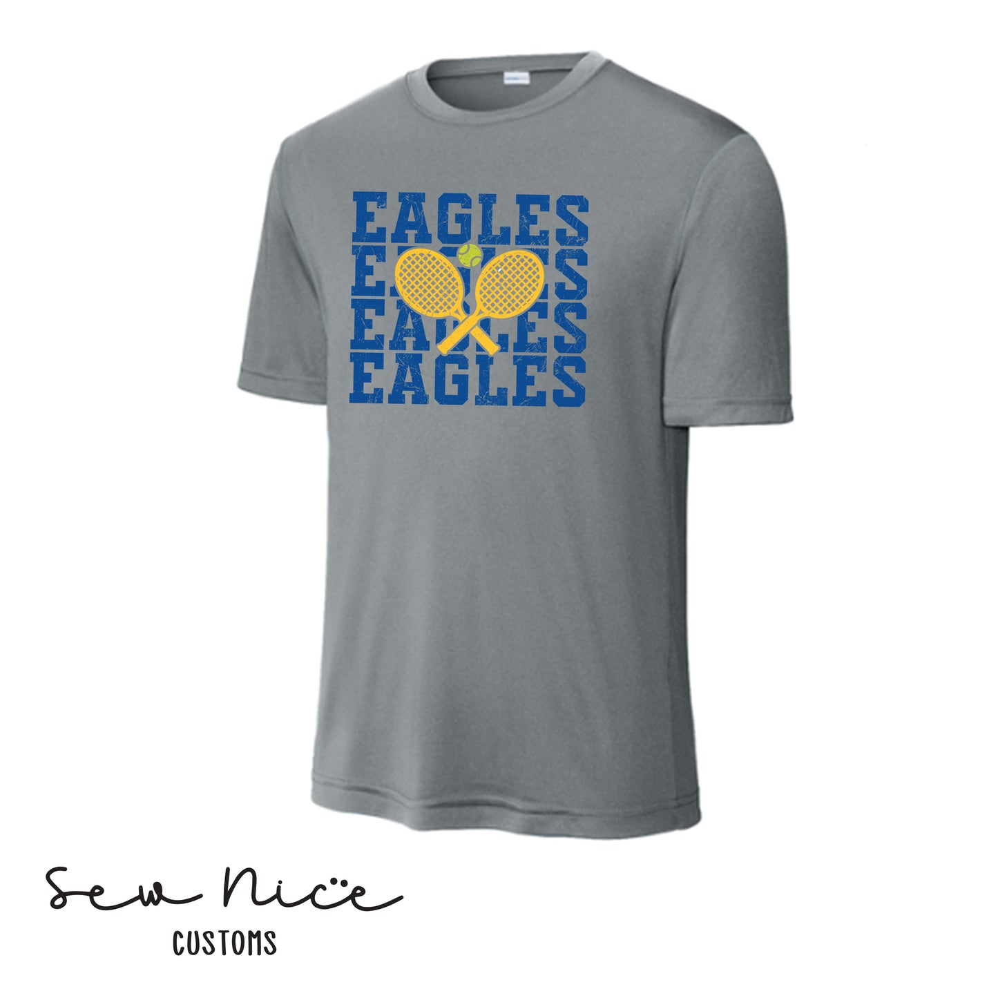 SP Eagles Stacked- Unisex Dri Fit Shirt