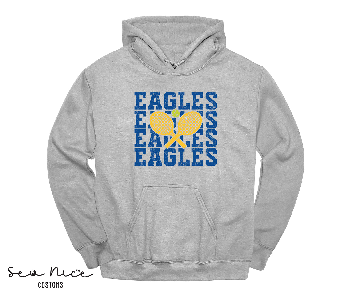 SP Eagles Stacked- Unisex Adult/Youth Hoodie