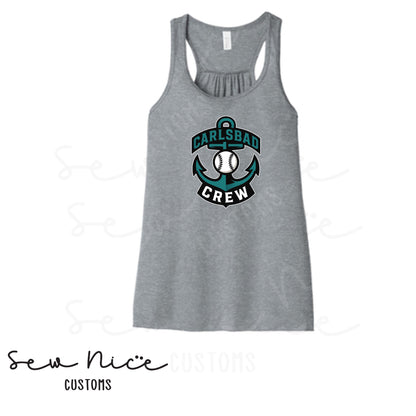 Carlsbad Crew Ladies Bella Canvas Flowy Tank Top