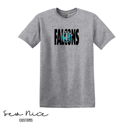 FALCON Inside Logo- Unisex Adult T-Shirt