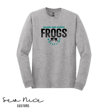 Guajome Stripe Wrestling Design- Unisex Adult/Youth Long Sleeve Shirt